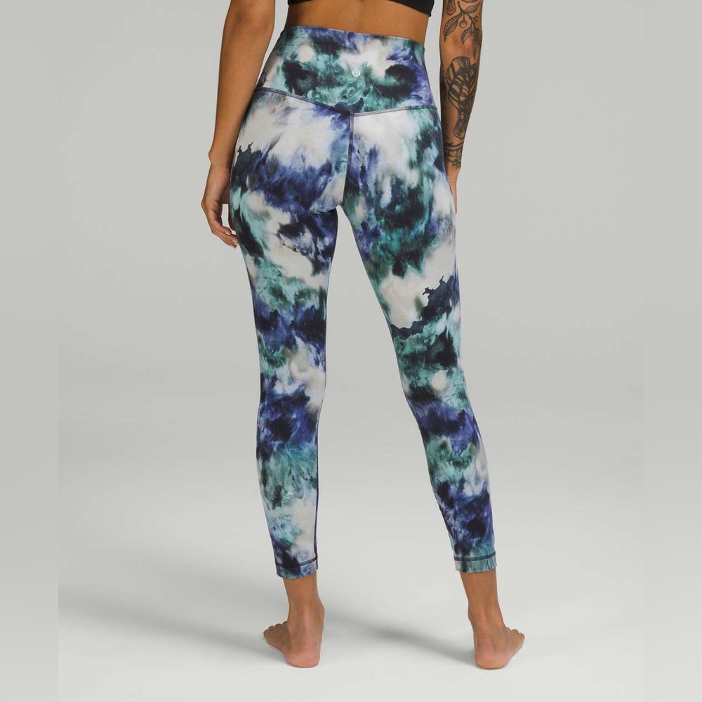 Lululemon Align High-Rise Pant 25" - Meteor Wash Print Multi Legging - Picture 2 of 6